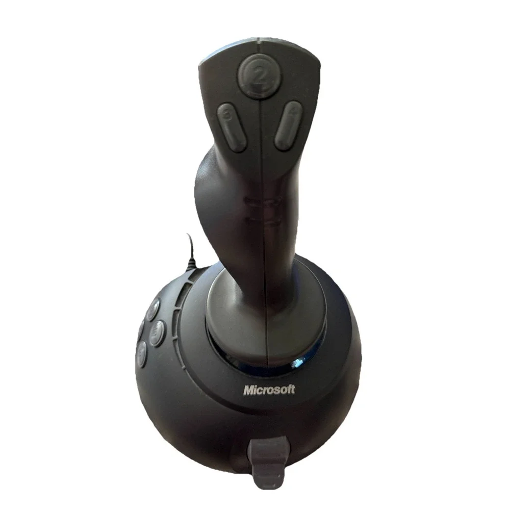 Microsoft Vintage USB SideWinder Joystick Controller For PC Gaming